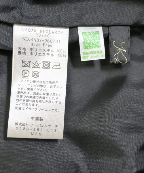 ROSSO（ロッソ）ワンピース 黒 サイズ:F レディース/2200668451024