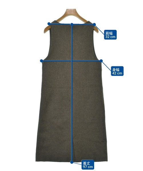 ROSSO（ロッソ）ワンピース 茶 サイズ:36(S位) レディース/2200667509030