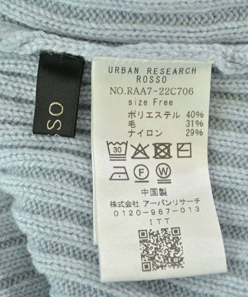 ROSSO（ロッソ）ニット・セーター 青 サイズ:F レディース/2200669458084