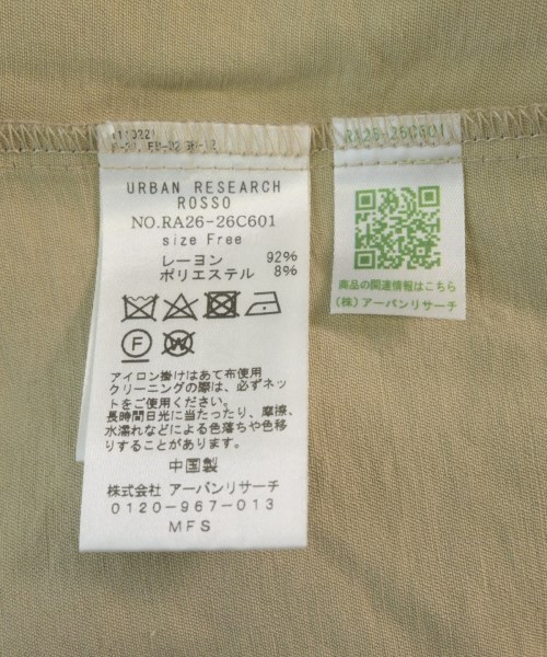 ROSSO（ロッソ）ワンピース ベージュ サイズ:F レディース/2200724832095
