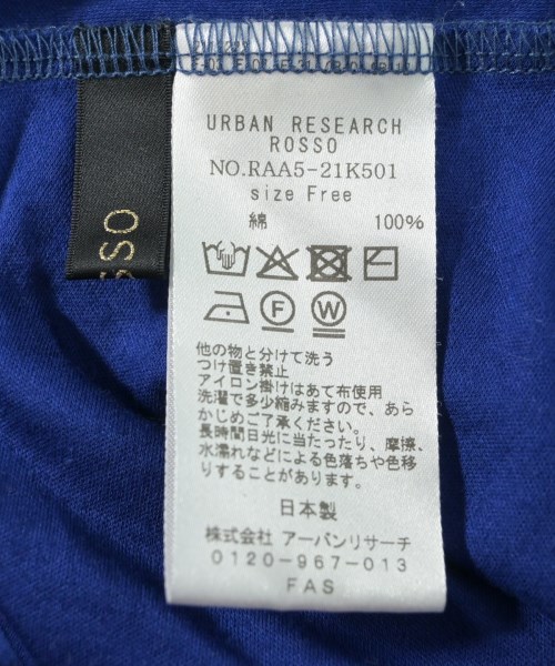 ROSSO（ロッソ）Tシャツ・カットソー 青 サイズ:F レディース/2200726733130