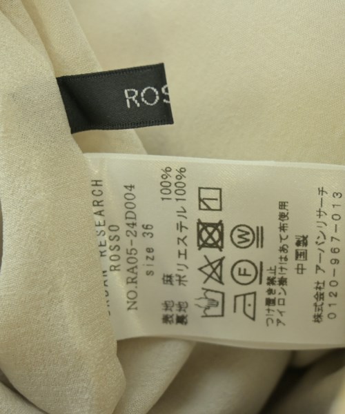 ROSSO（ロッソ）その他 ベージュ サイズ:36(S位) レディース/2200722294048
