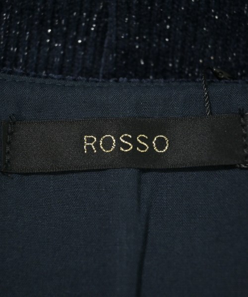ROSSO（ロッソ）ブラウス 紺 サイズ:F レディース/2200680848161
