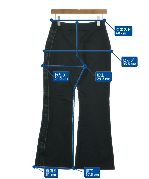 TATRAS（タトラス）スウェットパンツ 黒 サイズ:2(M位) レディース/2200636820142