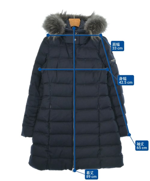 TATRAS（タトラス）ダウンコート 紺 サイズ:2(M位) レディース/2200610876059