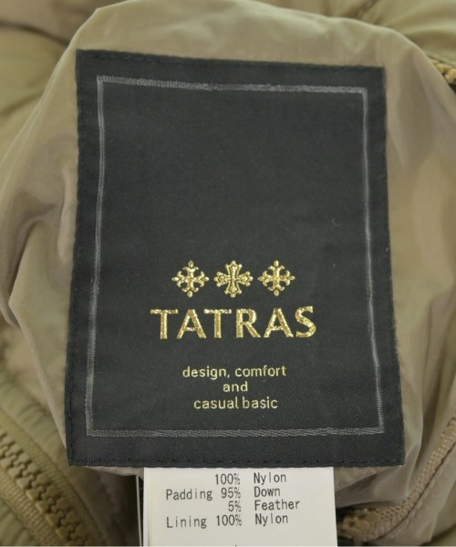 TATRAS（タトラス）ダウンジャケット/ダウンベスト カーキ サイズ:04(XL位) レディース/2200674444010