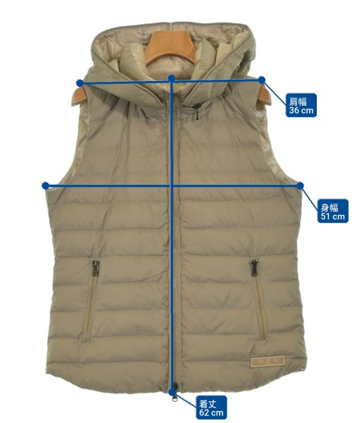 TATRAS（タトラス）ダウンジャケット/ダウンベスト カーキ サイズ:04(XL位) レディース/2200674444010