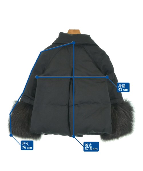 TATRAS（タトラス）ダウンジャケット/ダウンベスト 黒 サイズ:01(S位) レディース/2200652203011