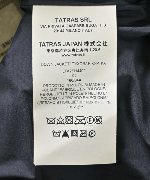 TATRAS（タトラス）ダウンコート 黒 サイズ:2(M位) レディース/2200714482019
