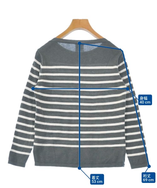 Letroyes（ルトロワ）ニット・セーター グレー サイズ:XS レディース/2200642610058