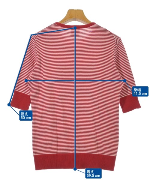 Letroyes（ルトロワ）ニット・セーター 赤 サイズ:1(S位) レディース/2200614295061