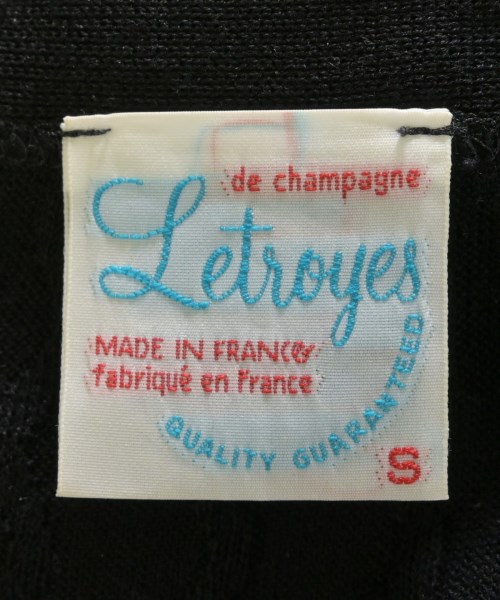 Letroyes（ルトロワ）カーディガン 黒 サイズ:S レディース/2200693354024