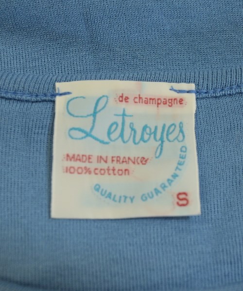 Letroyes（ルトロワ）Tシャツ・カットソー 青 サイズ:S レディース/2200687609055