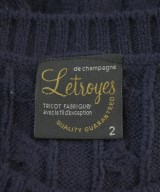 Letroyes（ルトロワ）ニット・セーター 紺 サイズ:2(M位) レディース/2200696746222