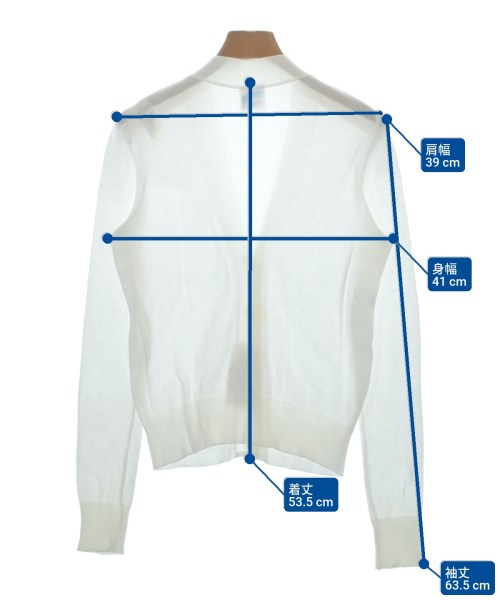 Letroyes（ルトロワ）カーディガン 白 サイズ:0(XS位) レディース/2200655922087