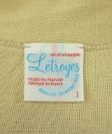Letroyes（ルトロワ）ニット・セーター ベージュ サイズ:1(S位) レディース/2200711765016