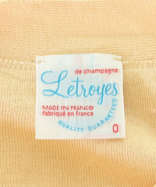 Letroyes（ルトロワ）ベスト ベージュ サイズ:0(XS位) レディース/2200700786190