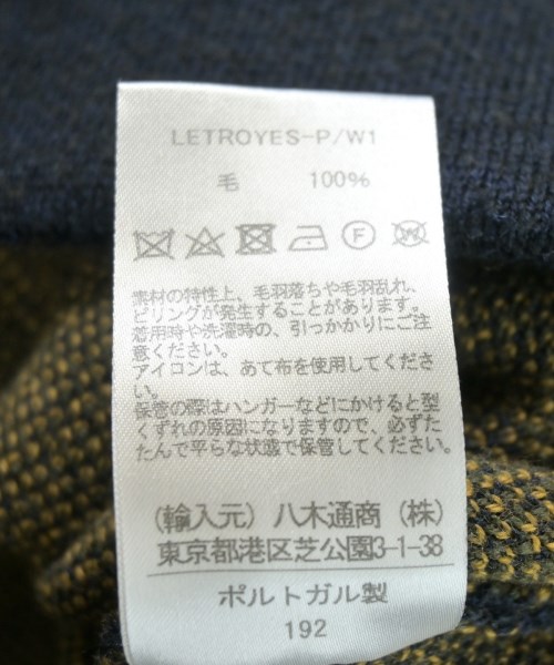 Letroyes（ルトロワ）ニット・セーター 紺 サイズ:F レディース/2200703170101