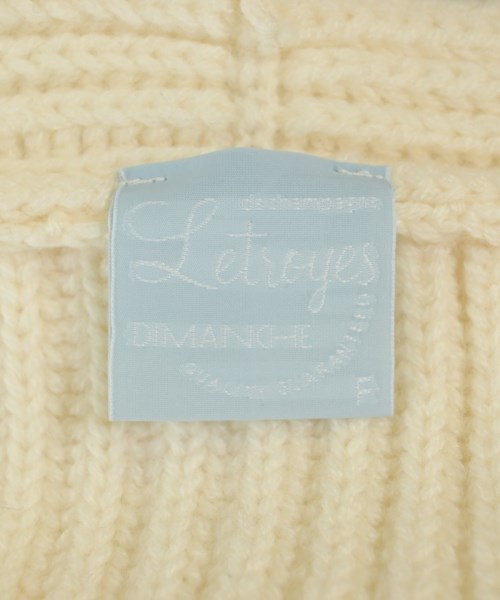 Letroyes（ルトロワ）カーディガン 白 サイズ:F レディース/2200707679235