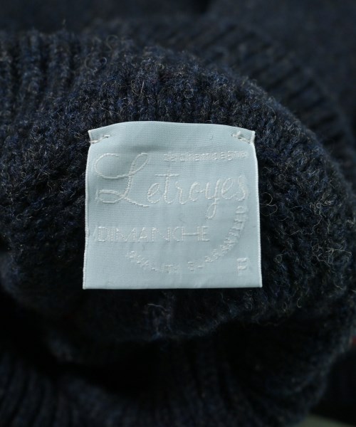 Letroyes（ルトロワ）ニット・セーター 紺 サイズ:F レディース/2200661516102