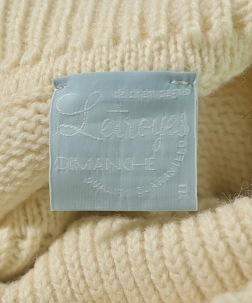 Letroyes（ルトロワ）ニット・セーター 白 サイズ:F レディース/2200661516119