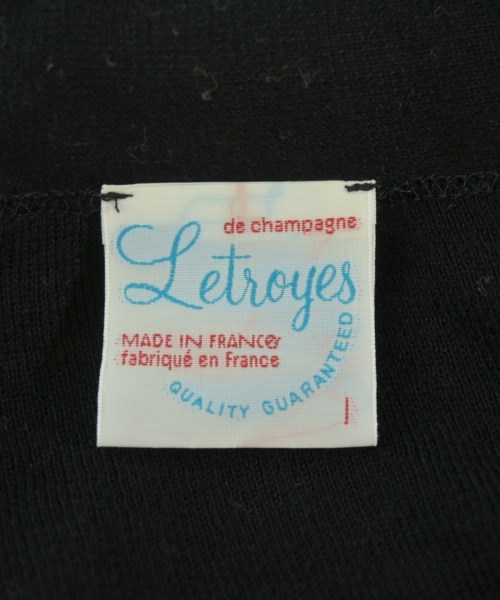 Letroyes（ルトロワ）カーディガン 黒 サイズ:1(S位) レディース/2200667188143
