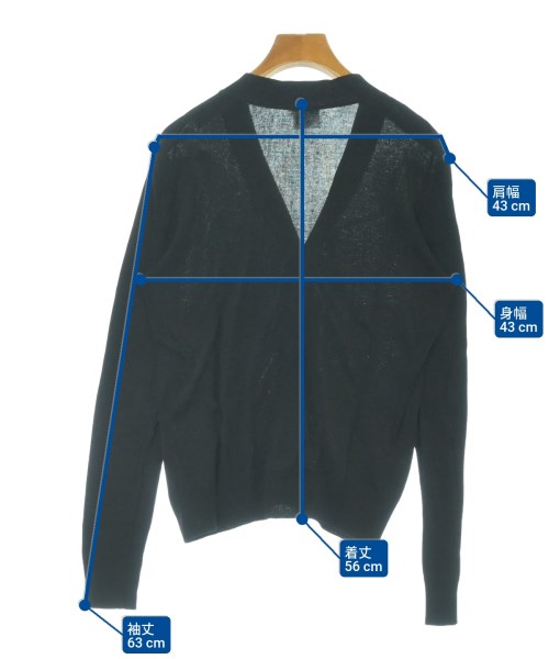 Letroyes（ルトロワ）カーディガン 黒 サイズ:1(S位) レディース/2200667188143