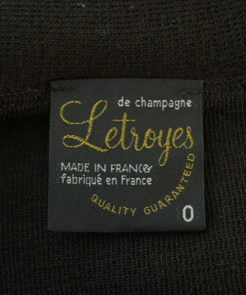 Letroyes（ルトロワ）カーディガン 茶 サイズ:0(XS位) レディース/2200667188167