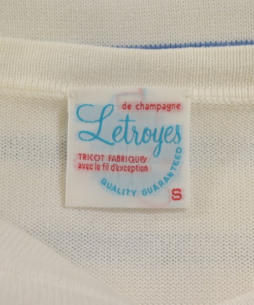 Letroyes（ルトロワ）ニット・セーター 白 サイズ:S レディース/2200723884378