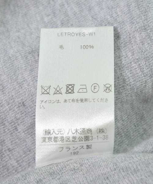 Letroyes（ルトロワ）ニット・セーター グレー サイズ:4(SM位) レディース/2200722228036