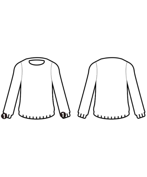 Letroyes（ルトロワ）カーディガン 白 サイズ:XS レディース/2200687206032