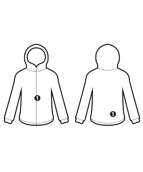 REMI RELIEF（レミレリーフ）パーカー グレー サイズ:M レディース/2200644745437