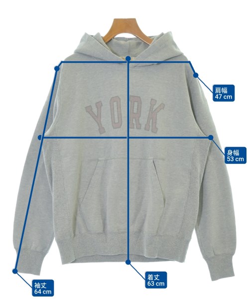 REMI RELIEF（レミレリーフ）パーカー グレー サイズ:M レディース/2200644745437