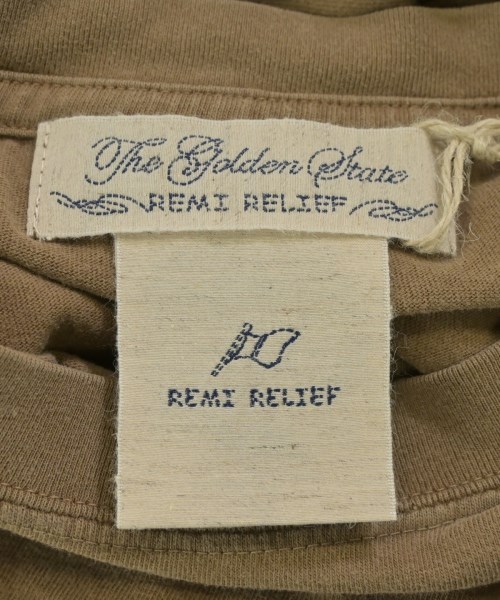REMI RELIEF（レミレリーフ）Tシャツ・カットソー 茶 サイズ:M レディース/2200644750875