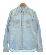 REMI RELIEF（レミレリーフ）カジュアルシャツ 青 サイズ:L レディース/2200607203035