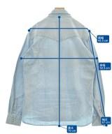 REMI RELIEF（レミレリーフ）カジュアルシャツ 青 サイズ:L レディース/2200607203035