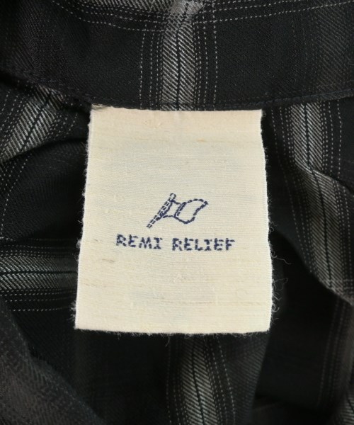 REMI RELIEF（レミレリーフ）カジュアルシャツ 黒 サイズ:F レディース/2200579110164