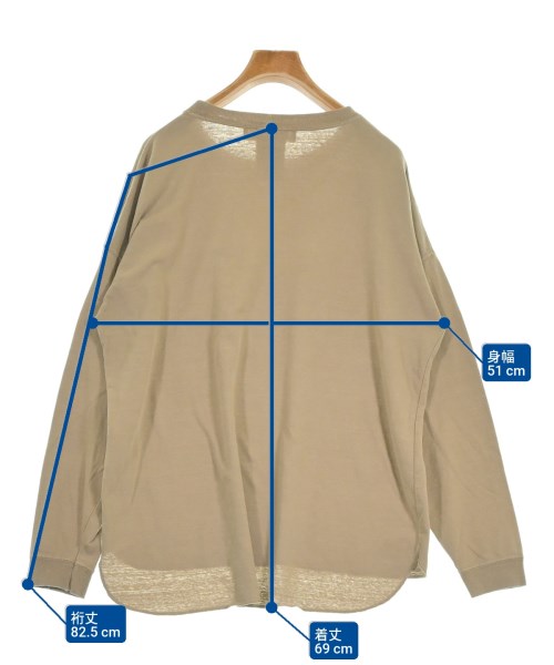 REMI RELIEF（レミレリーフ）Tシャツ・カットソー ベージュ サイズ:F レディース/2200579110652