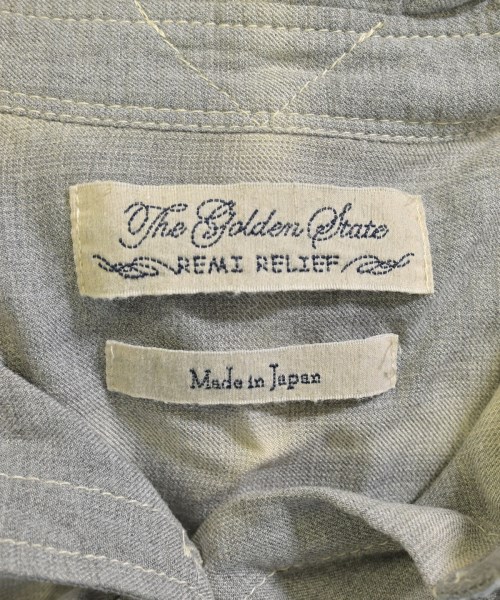 REMI RELIEF（レミレリーフ）カジュアルシャツ グレー サイズ:M レディース/2200672782015