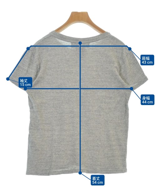 REMI RELIEF（レミレリーフ）Tシャツ・カットソー グレー サイズ:XS レディース/2200692499443