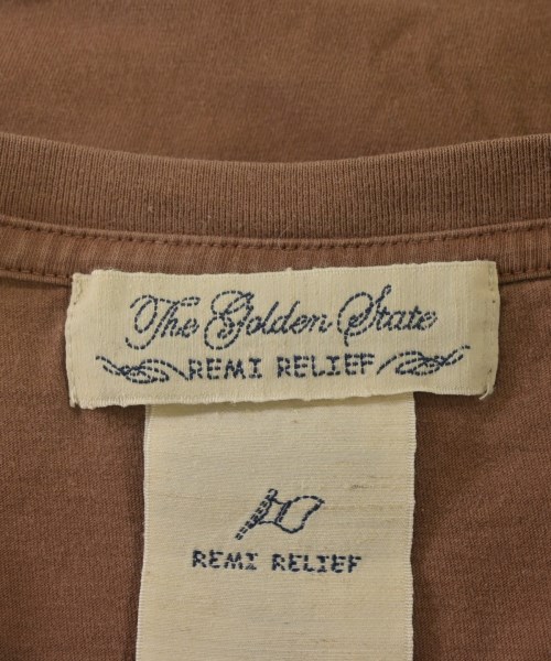 REMI RELIEF（レミレリーフ）Tシャツ・カットソー 茶 サイズ:XS レディース/2200692499474