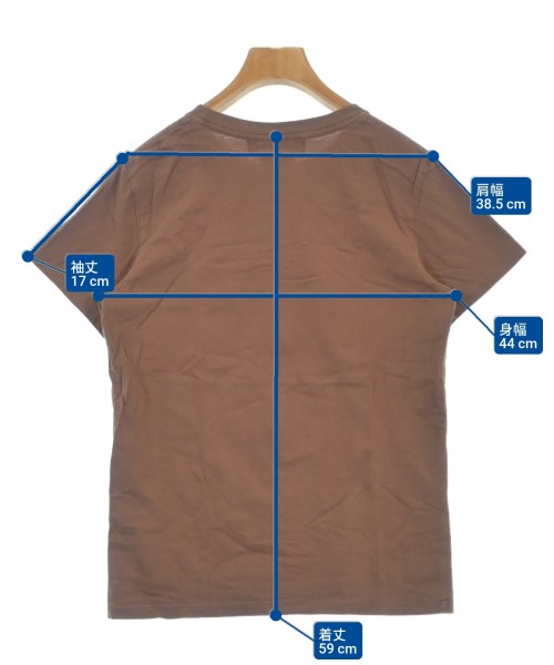 REMI RELIEF（レミレリーフ）Tシャツ・カットソー 茶 サイズ:XS レディース/2200692499474