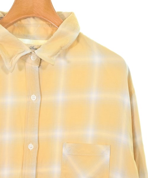 REMI RELIEF（レミレリーフ）カジュアルシャツ 黄 サイズ:M レディース/2200653173092