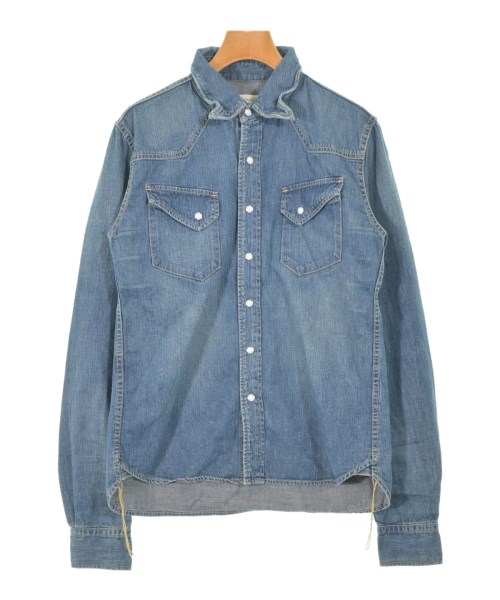 REMI RELIEF(レミレリーフ)カジュアルシャツ 青 サイズ:F/2200653173412