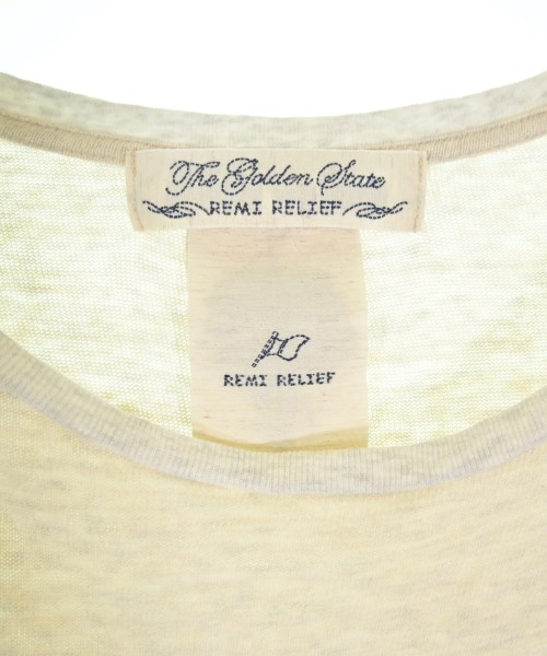 REMI RELIEF（レミレリーフ）Tシャツ・カットソー ベージュ サイズ:L レディース/2200710561077