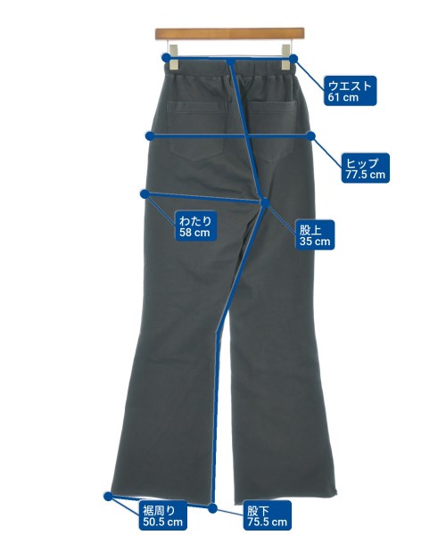 REMI RELIEF（レミレリーフ）スウェットパンツ グレー サイズ:S レディース/2200647725023