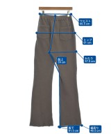 REMI RELIEF（レミレリーフ）スウェットパンツ 茶 サイズ:38(M位) レディース/2200701937126