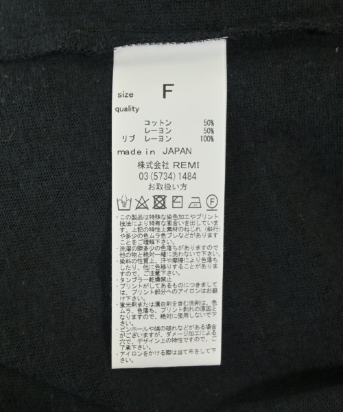 REMI RELIEF（レミレリーフ）ワンピース 黒 サイズ:F レディース/2200705431095