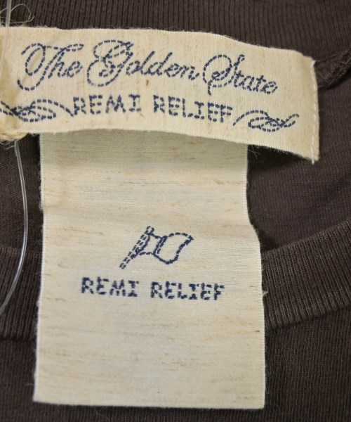 REMI RELIEF（レミレリーフ）Tシャツ・カットソー 茶 サイズ:F レディース/2200668447065