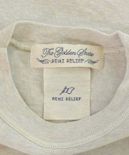 REMI RELIEF（レミレリーフ）Tシャツ・カットソー ベージュ サイズ:M レディース/2200680315038